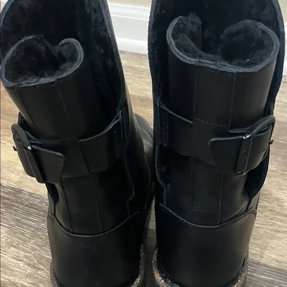 Birkenstock Black Leather Boots - Picture 7 of 16